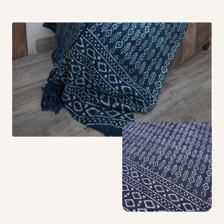 Indigo Throws