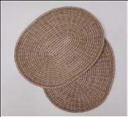 Oval shape mat